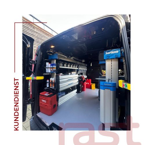 #NeuesFahrzeug, #Sortimo, #Hilti, #Einsatzbereit, #TeamRast